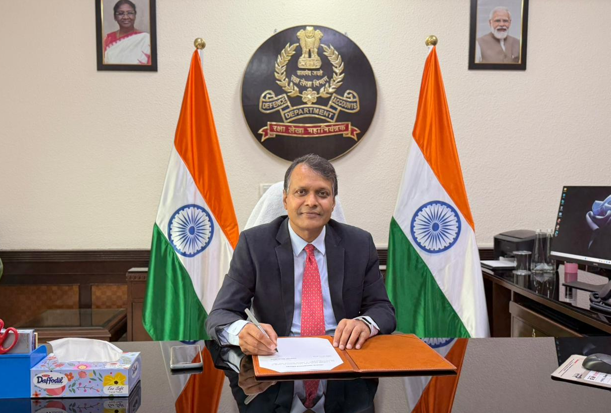 Vishvajit Sahay takes charge as Controller General of Defence Accounts